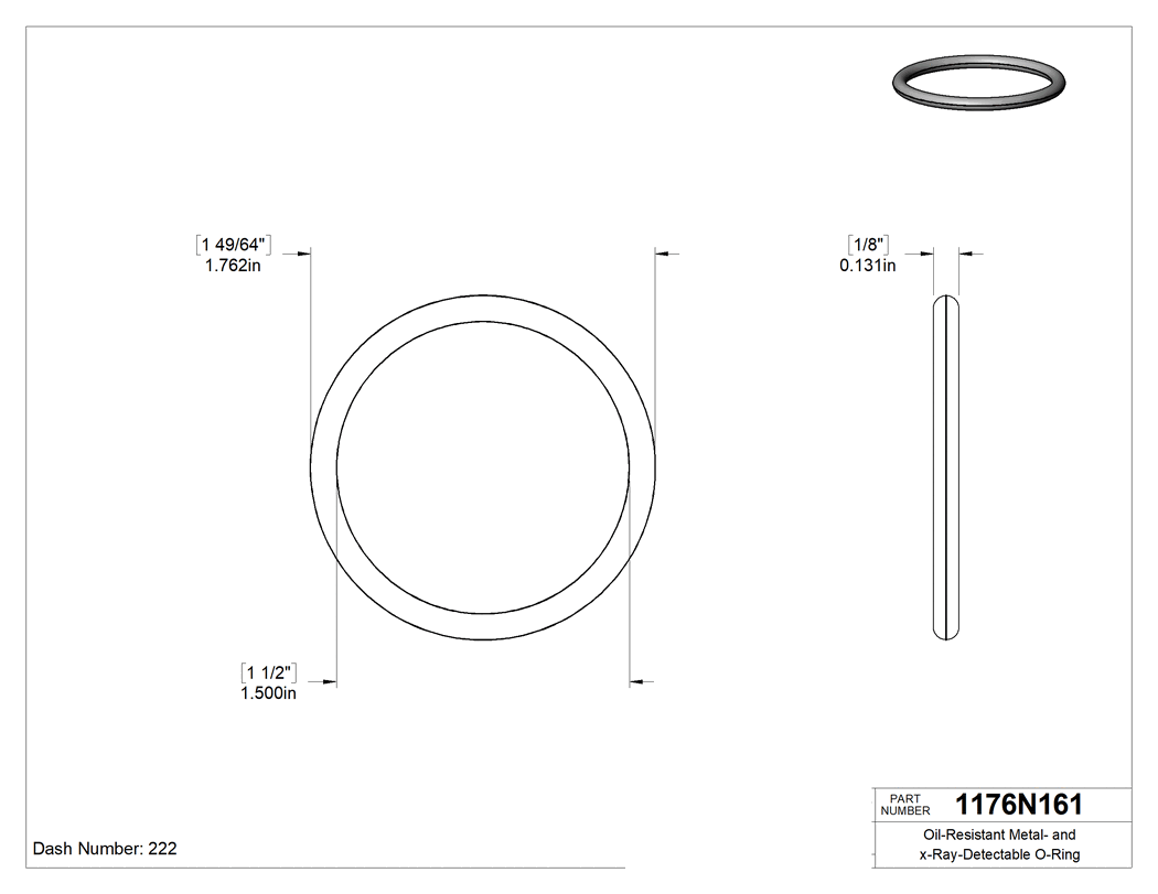 Technical drawing - 1176N161